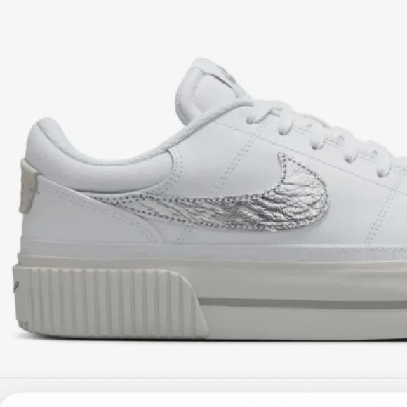 New Nike Court Legacy Lift HQ2307-100 Women’s Size 8.5 - Picture 2 of 10